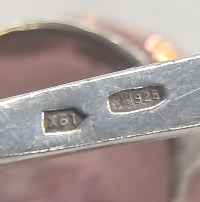 Серебряный набор 925 пробы
