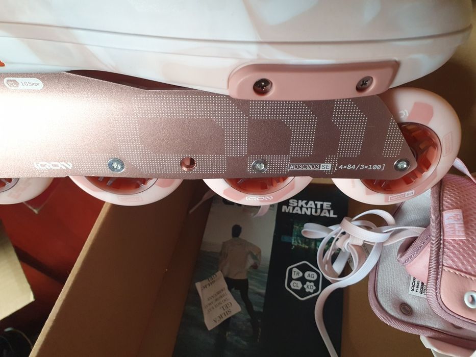 Iqon CL15 r 40-41 dl wkladki 256-264 Pink rolki wizard