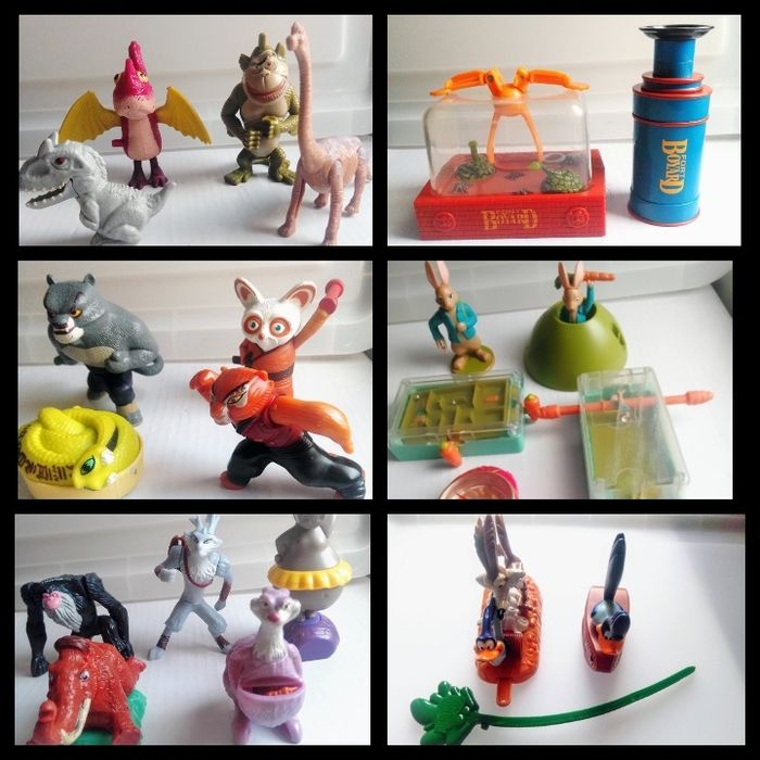 McDonald's várias coleções.