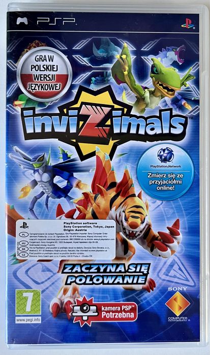 Gra PSP Portable InviZimals