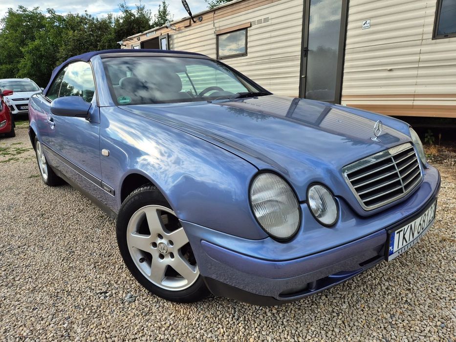 Mercedes-Benz CLK CABRIO, SPROWADZONY, Super stan, Zadbany, Bez Korozji, Podgrzewane fot