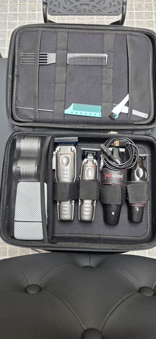 Kit Barbeiro profissional 5 máquinas + extras