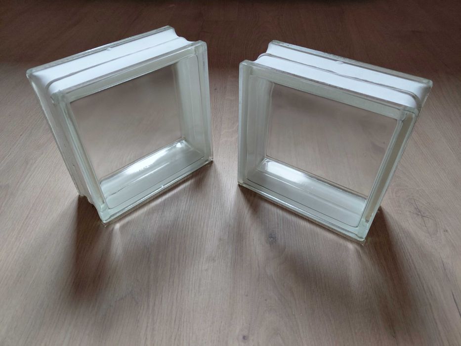 Pustak szklany gładki 1908 C bezbarwny Vitrablok