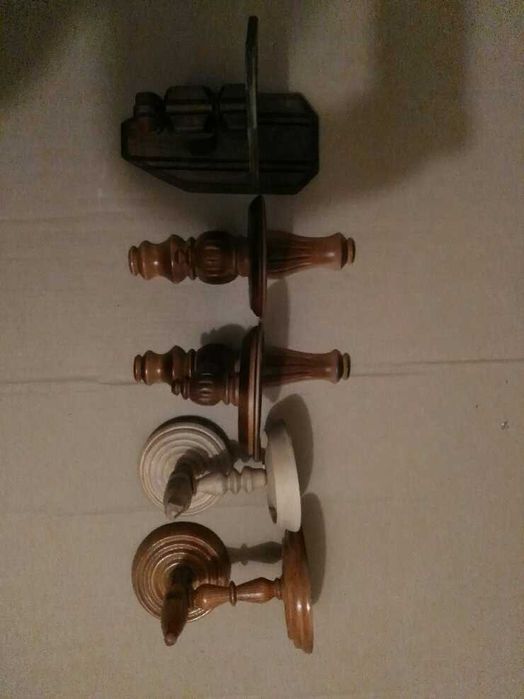 Drewniane kwietniki 5 sztuk