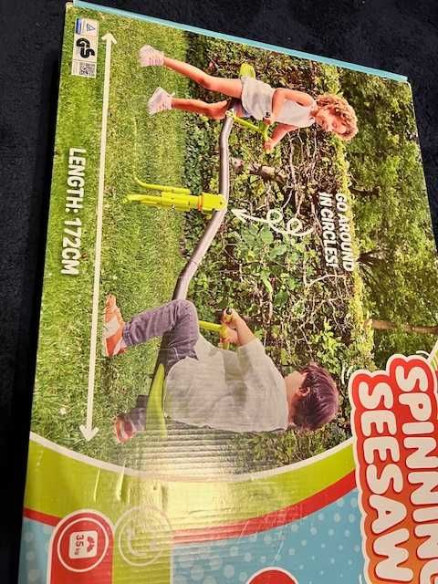 Huśtawka ogrodowa 2w1 huśtawka + karuzela 360 NOWA Dla dzieci