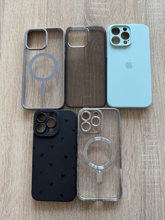 Всі 5 Чохлів за 600 грн для Айфон 15 pro max