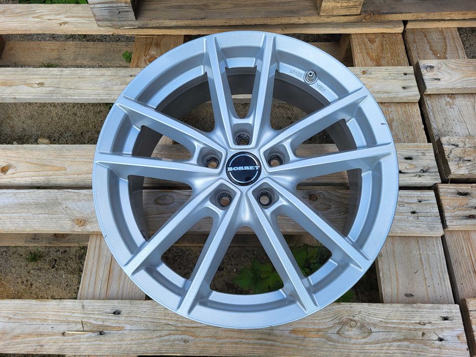 [1064] Felgi aluminiowe 17 cali 5x112 et44 7Jx17H2 BORBET czujniki!