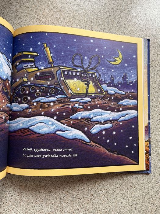 Wieczór gwiazdkowy na placu budowy Sherri Duskey