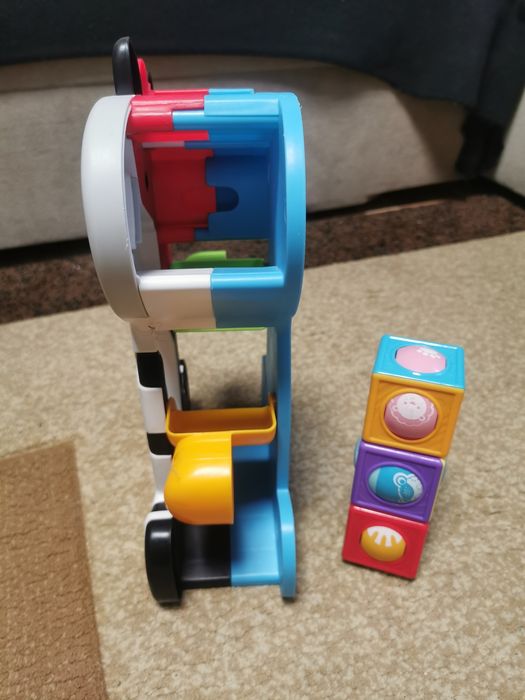 Fisher Price zebra ruchome klocki