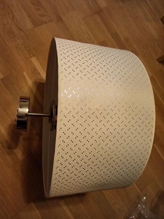 Plafon, abażur biały duży średnica 50 cm
