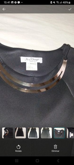 Vestido comprado em Paris, Marca Jus d'Orange