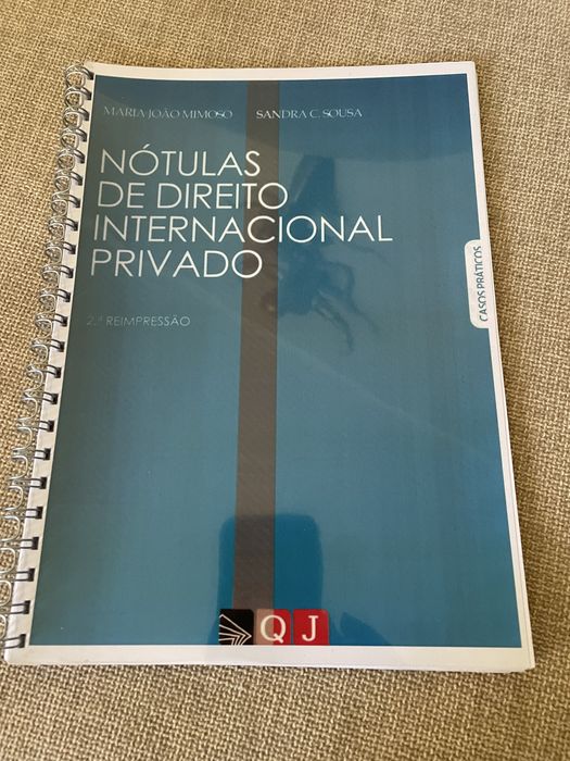 Nótulas de Direito Internacional Privado