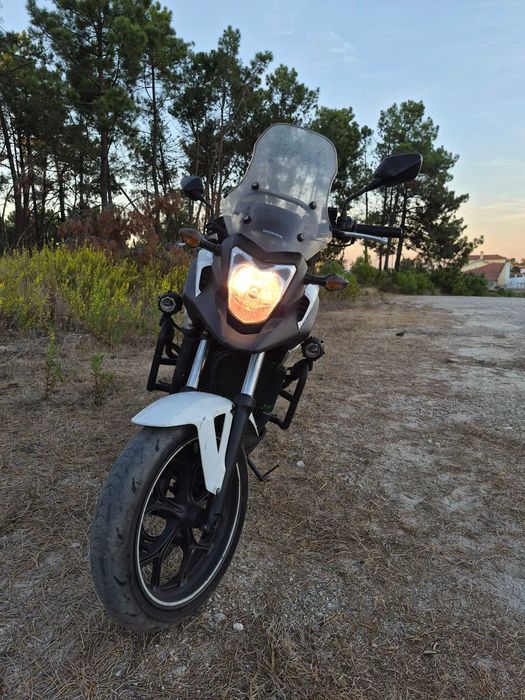 Honda Nc700X, pequeno dano