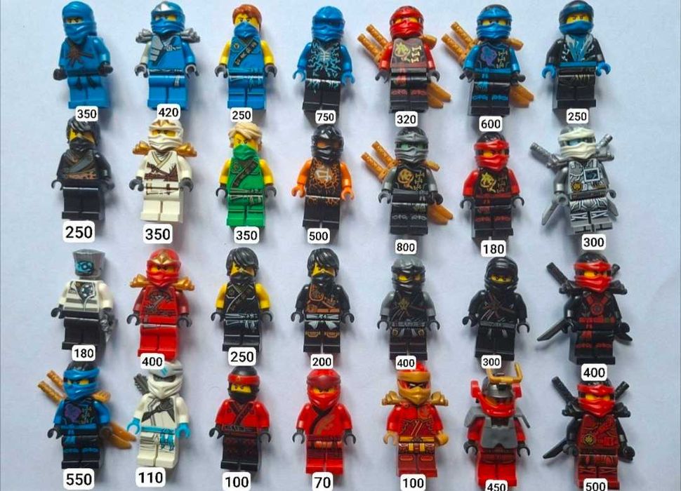 世界の置物　5体まとめ売り　中型 lego ninjago - купить игрушки для детей - Цена на OLX.ua