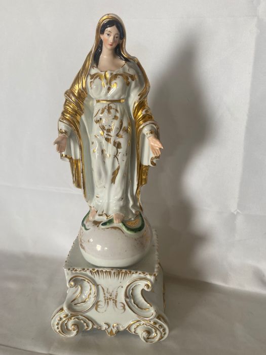 N Sra das Graças em porcelana