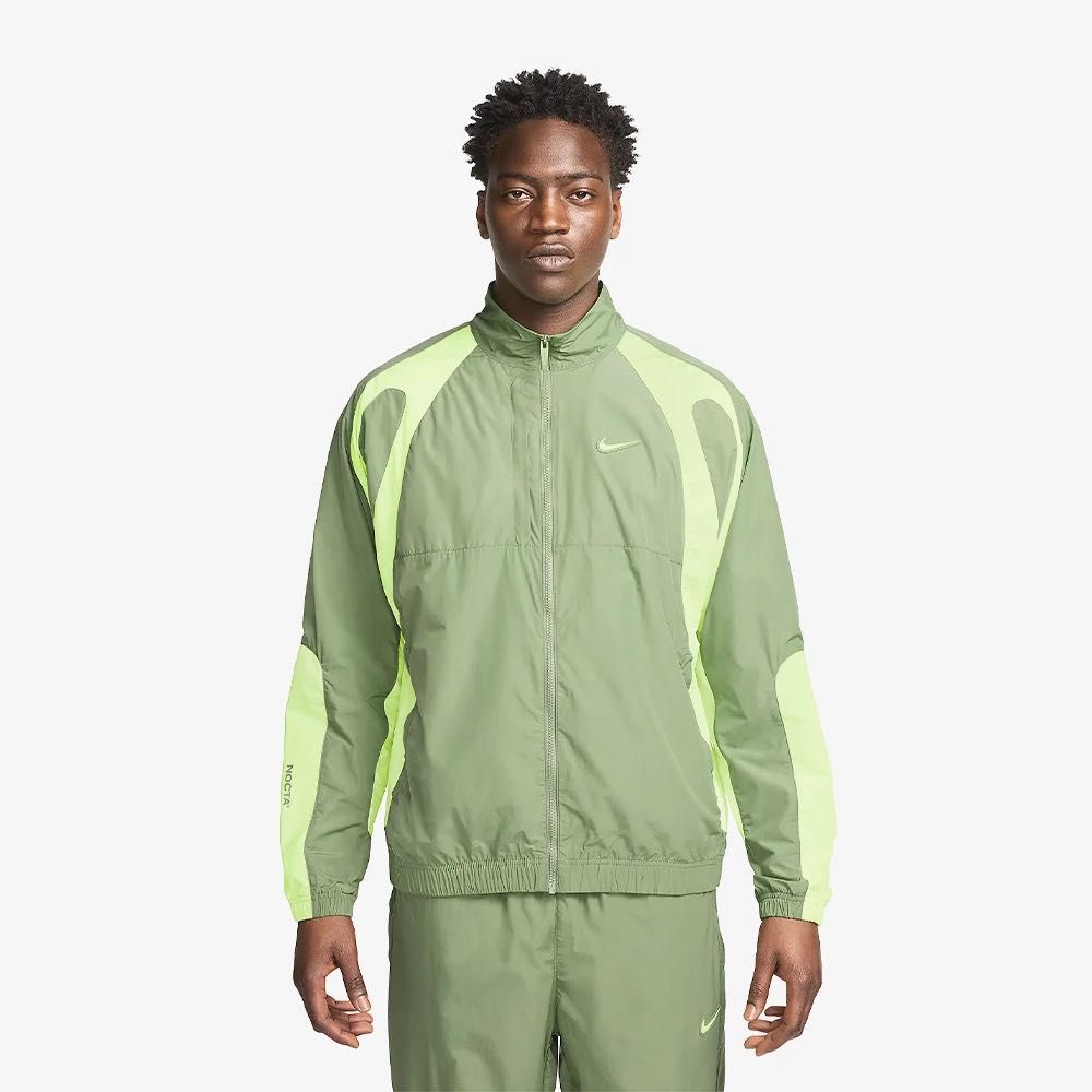 Nike green and black jacket sales