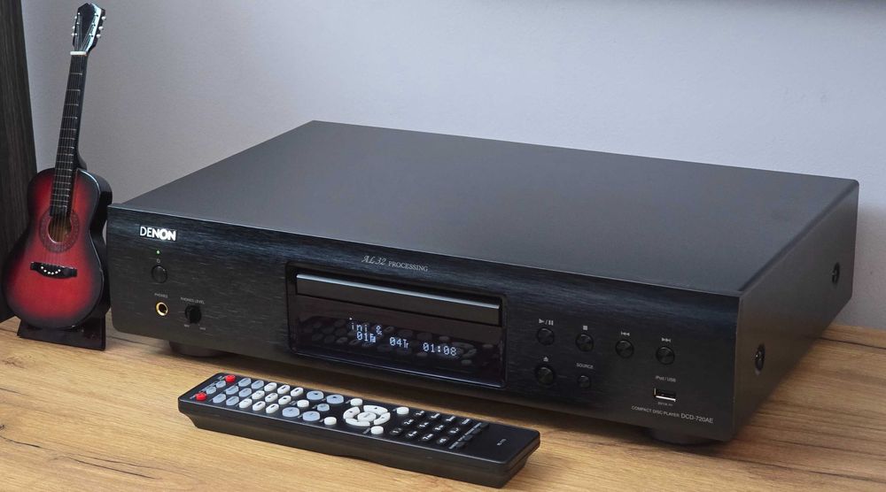 Denon DCD-720AE PIĘKNY Odtwarzacz CD USB MP3 WMA CD-R
