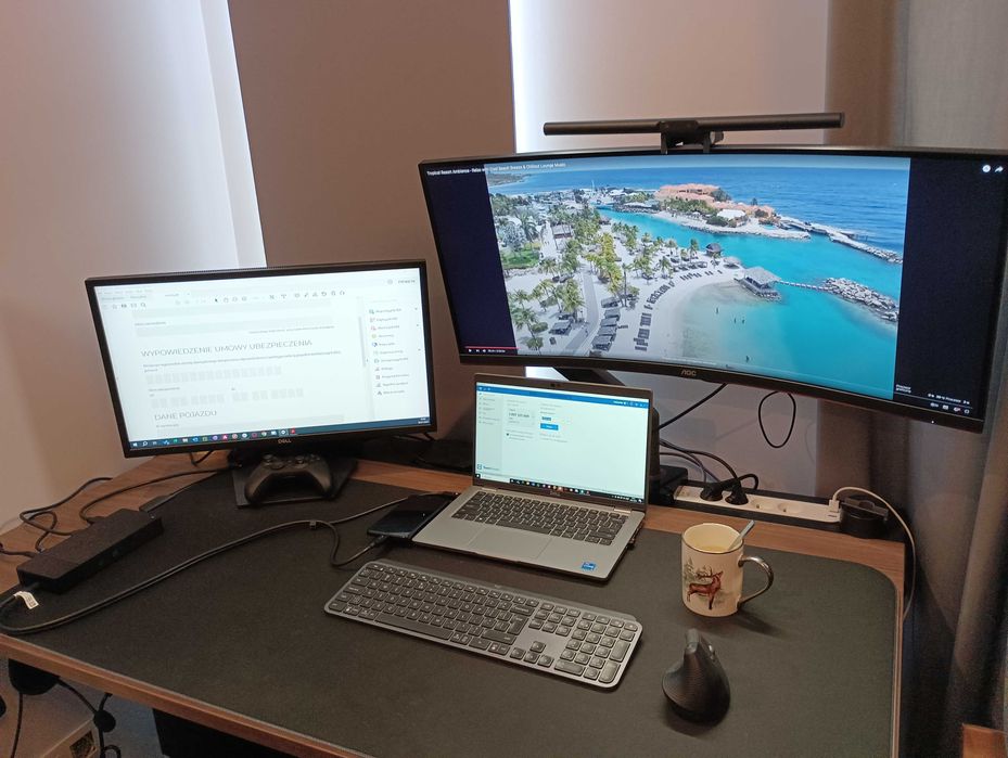 Stacja dokująca Dell Dock WD19DC K20A 240W USB-C HDMI DP USB