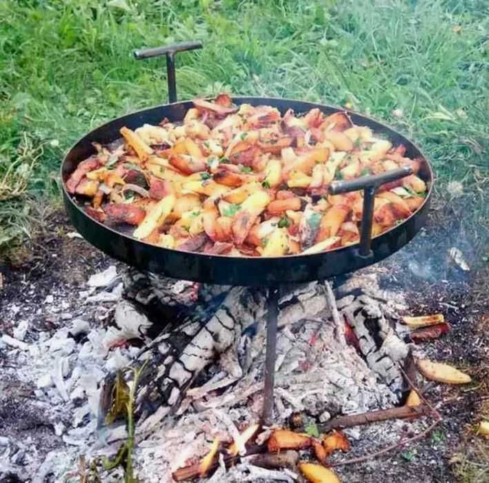 Сковорода з диска борони‼️ Сковорідка дискова. Пательня. Диск борони