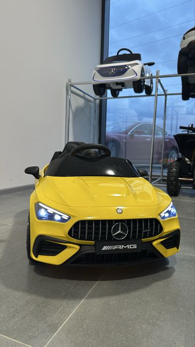 Дитячий електромобіль Mercedes 12V / EVA / пульт 2.4G / до 25 кг Дитяче авто
