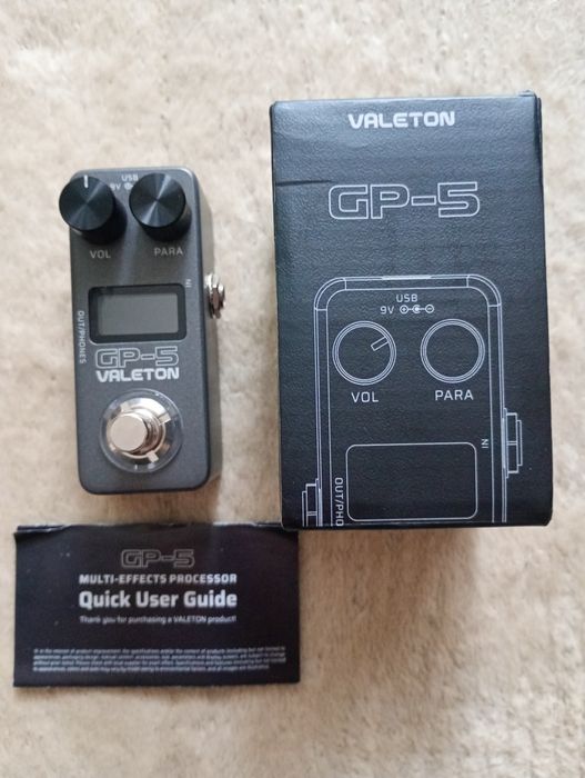 Valeton GP-5  procesor, modelar