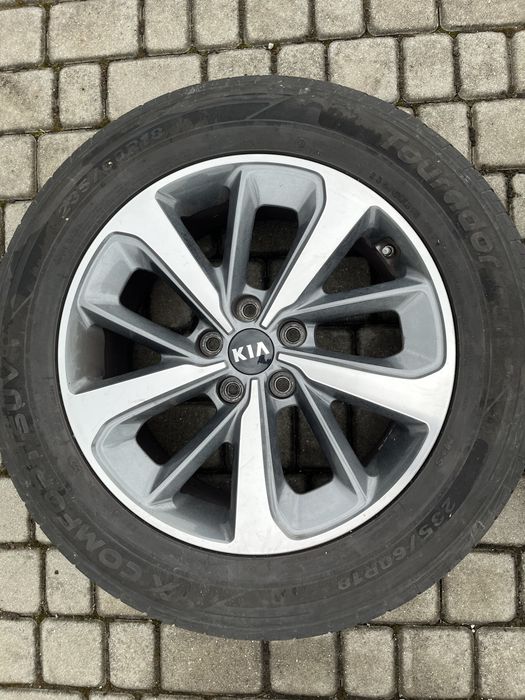 Alufelgi 5x114,3 18 cali Hyundai Tucson Ix35 Kona Kia Sportage Sorento opony lato 235/60/18