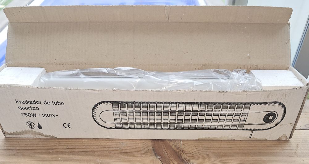 Aquecedor parede 600 w