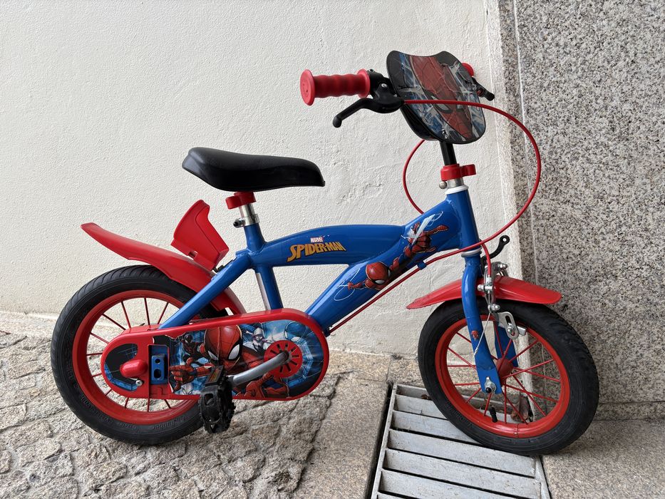 Bicicleta Crianca Roda 12 Spiderman