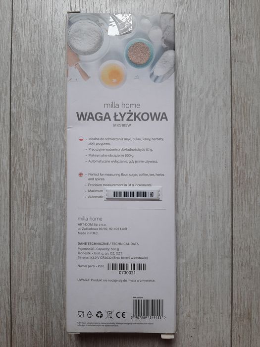 Waga łyżkowa Milla Home