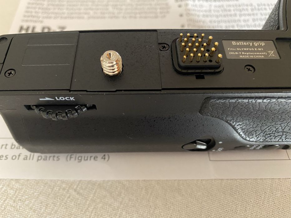 Punho / Grip HLD-7 para Olympus Omd EM1 Novo