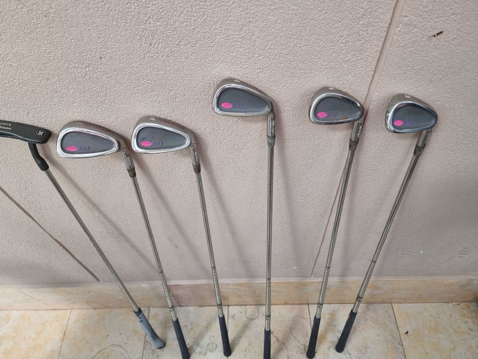 Conjunto de tacos de golfe