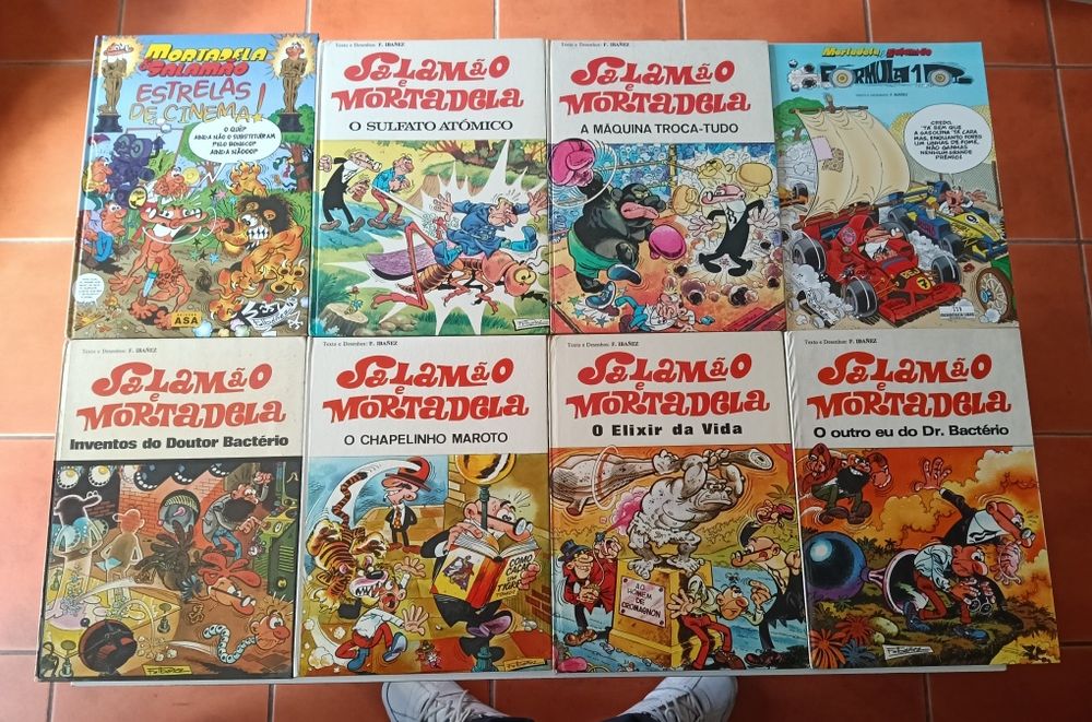 61 Livros Mortadelo e Salaminho Yakari, Tintin, etc,  Yakari, Tintin