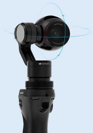 Kamera 4K - DJI OSMO Zenmuse X3 + gimbal + 4 aku