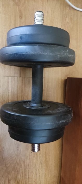 Peso de ginástica para treinar em casa