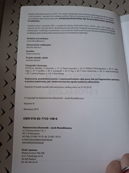 Kompetencje personalne i społeczne