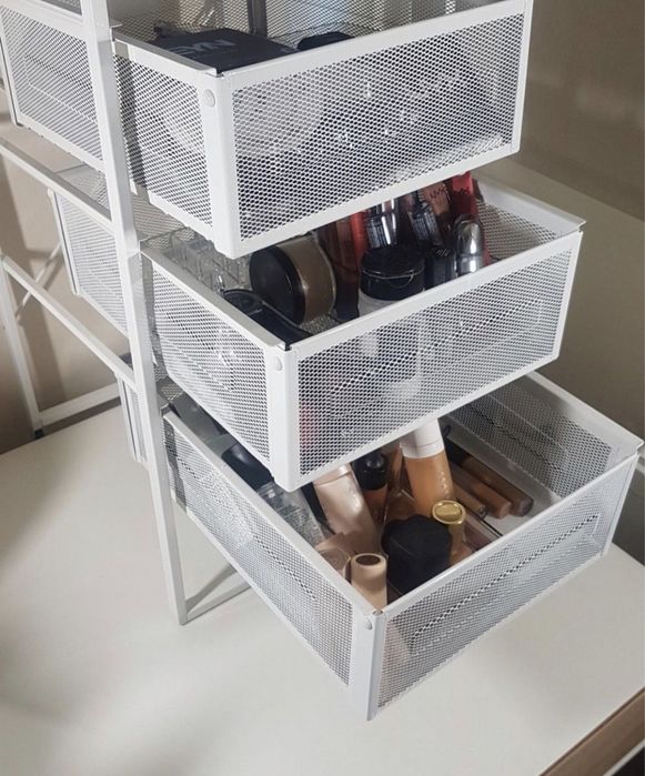 Комод офісний IKEA LENNART білий тумба на колесах икеа ленарт