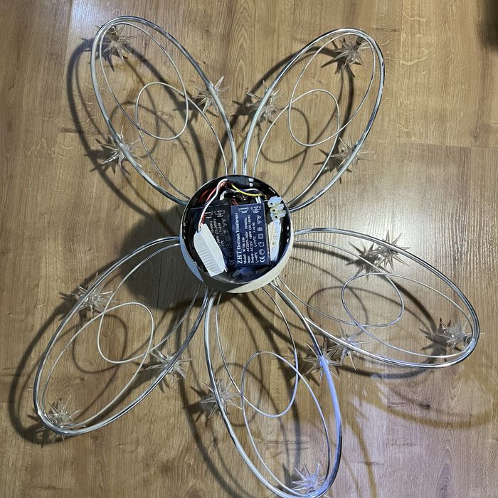 Люстра с пультом 220в-12в