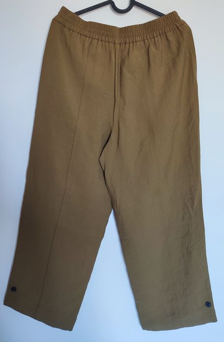 Zara Spodnie carrot wiskoza S/M