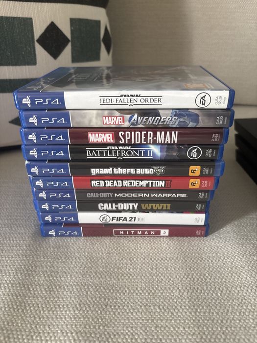 Ps4 Pro com 10 jogos