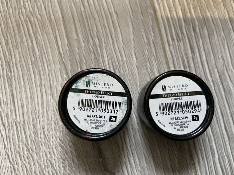 Zdobienie paznokci pylki termiczne