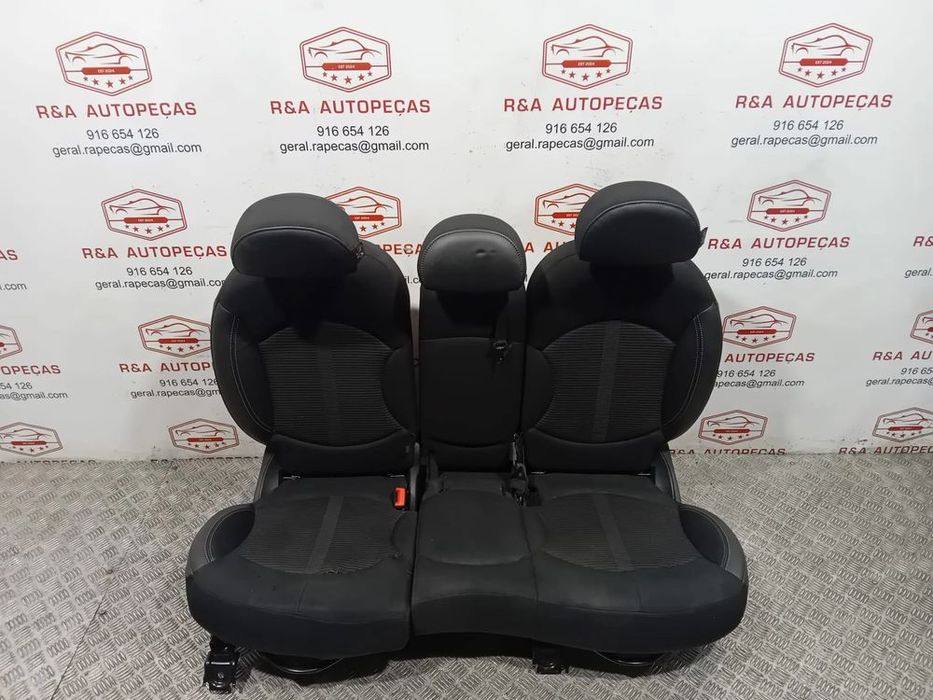 Bancos Trás Traseiro Mini Countryman R60 em Pele Tecido Original