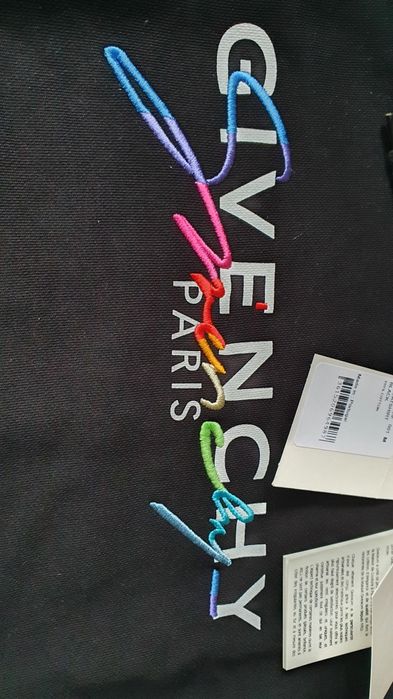 Givenchy Bluza kangurka czarna rozm.M