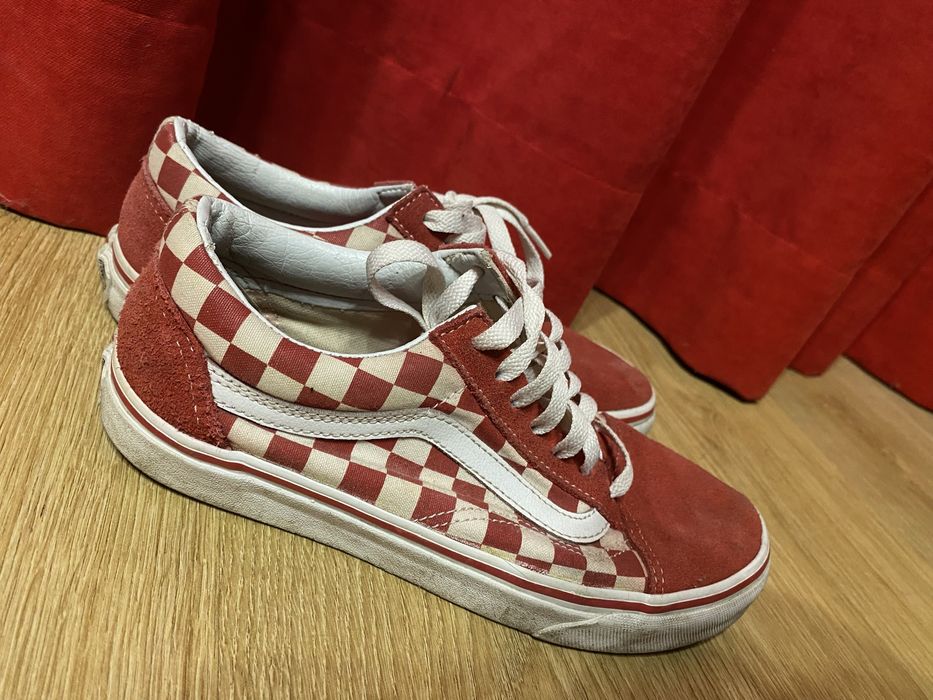 Vans old skool в клетку