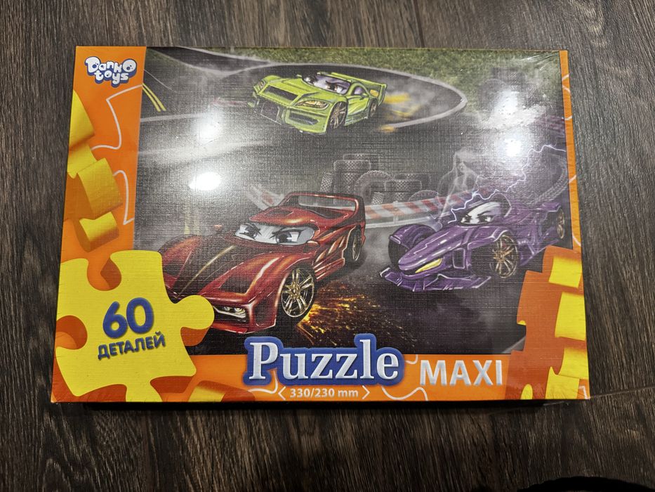пазли Danko Toys серії «Гонки» на 60 елементів