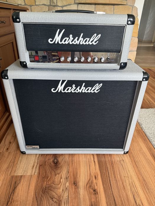 Marshall 2525H Mini Silver Jubilee Zestaw z Kolumną 2x12