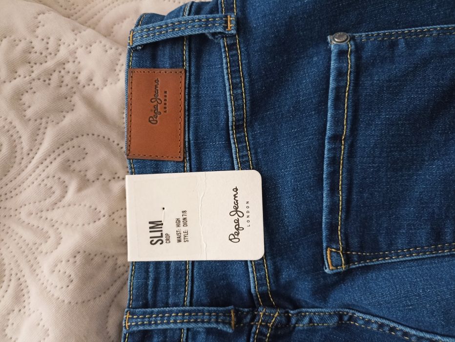 Spodnie dżinsowe granatowe Pepe Jeans roz.M/L