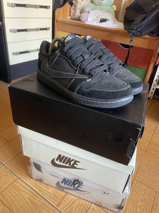 Jordan x Travis Scott Air Jordan 1 Low OG "Black Phantom" sneakers