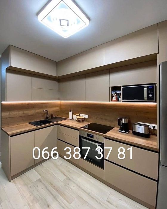 Кухни, шкафы-купе, прихожие, детские и другая мебель под заказ.