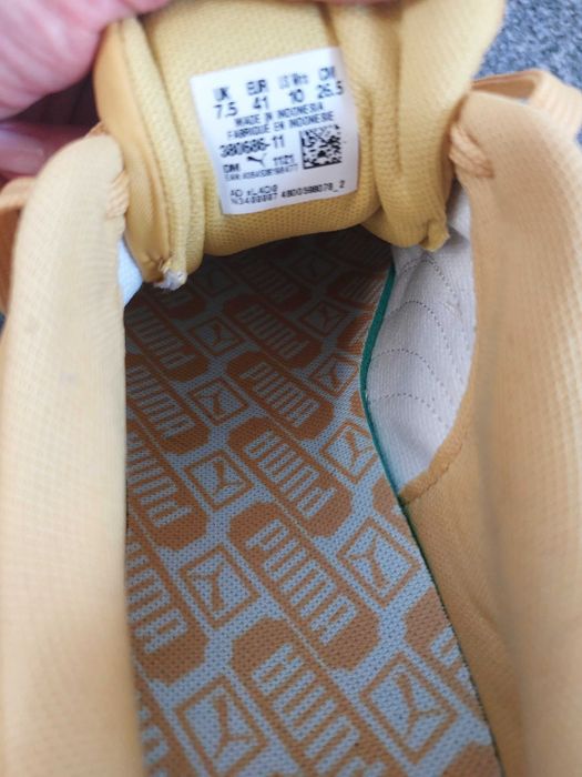 Buty PUMA damskie  żółte