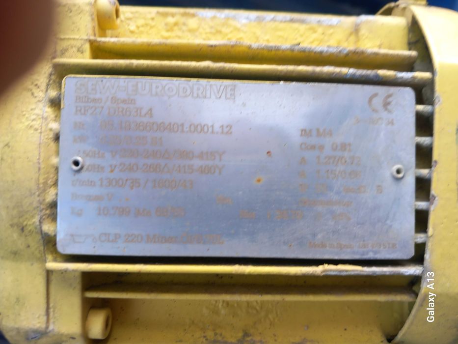 Motor elétrico com misturador de inox 0,25kw